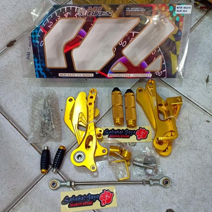 Best Quality Foot Step Underbone Nui Bikes New Sato 111 Series Ninja R / Ninja Rr