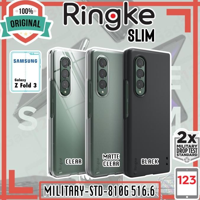 Case Samsung Galaxy Z Fold 3 Fold3 Ringke Slim Hard Case Original