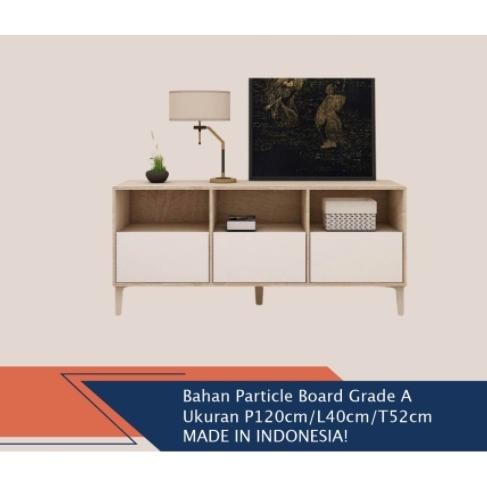 MEJA TV MODERN RAK TV 120 MODERN MINIMALIS MURAH