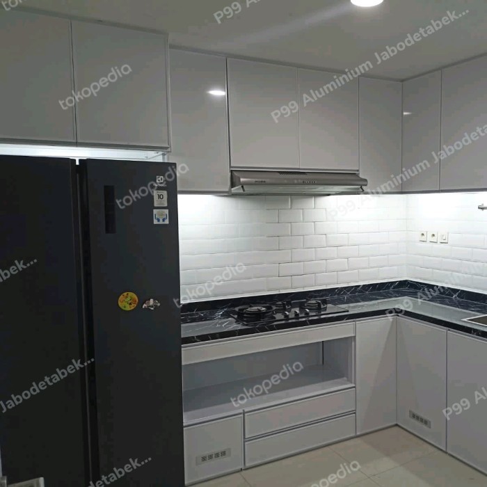 Kitchen set dan Top table granit Pak Doni
