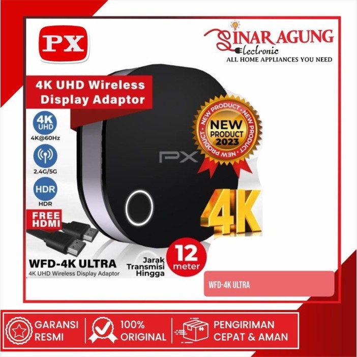 PX HDMI WIRELESS AUDIO VIDEO 4K DISPLAY EXTENDER WFD-4K ULTRA