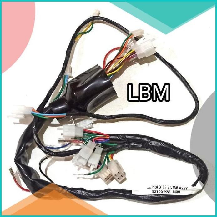 KABEL BODY SUPRA X 125 BATMAN KARBU 2007-2013 KODE 32100-KVL-N00 07D35