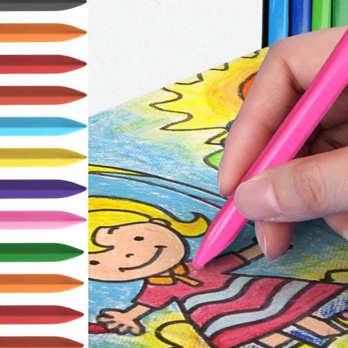 

Magical Crayon 24 pcs Crayons Set Bayi Anak the best produk