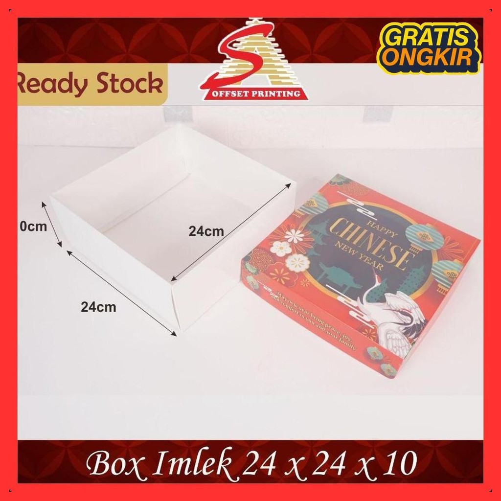 

24X24X10 Box Imlek/Cny Instant