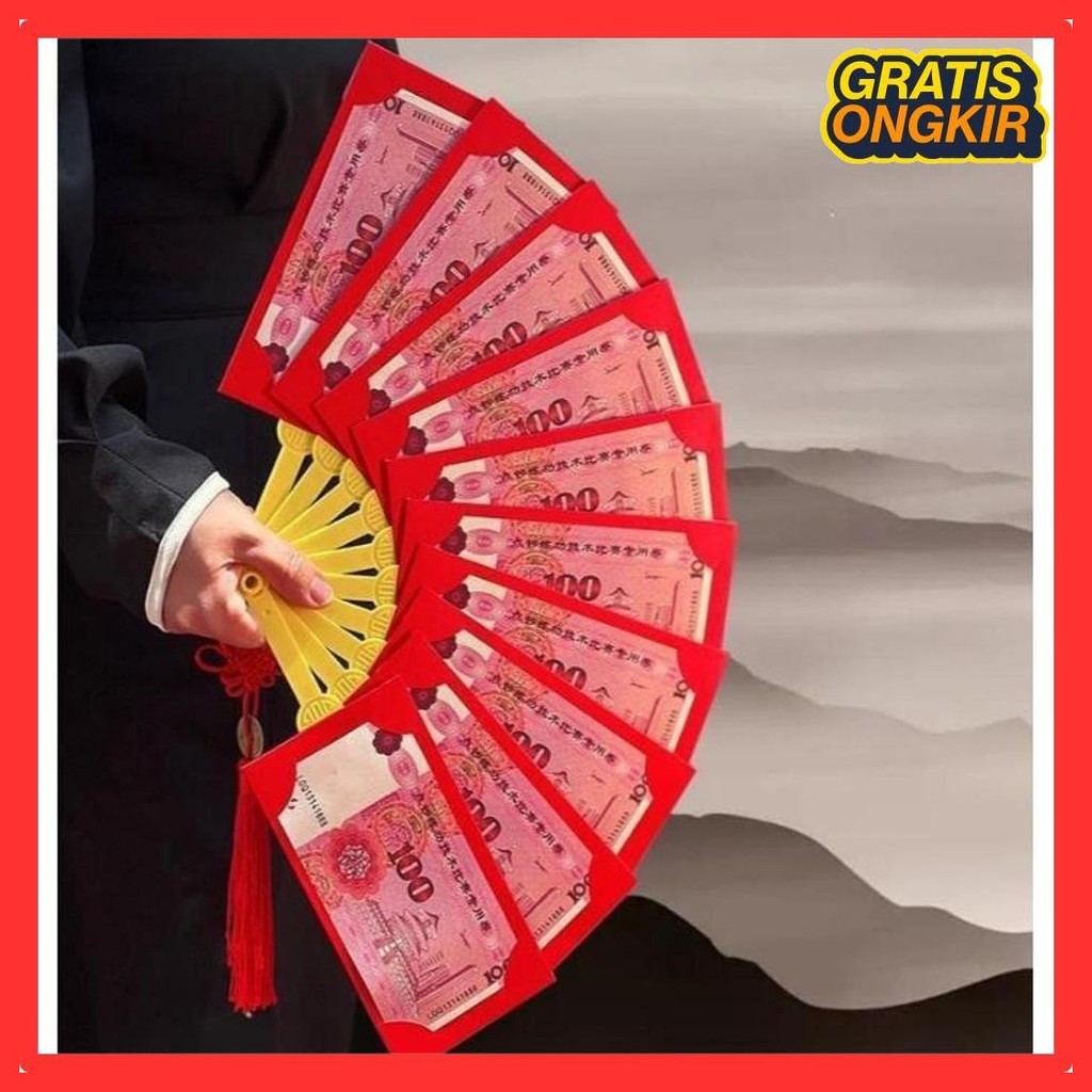 

Ac083 Angpao Imlek Hongpao Barongsai Kipas Emas Premium Panjang Exclusive Limited Cocok Untuk Orangtua Hari Ini