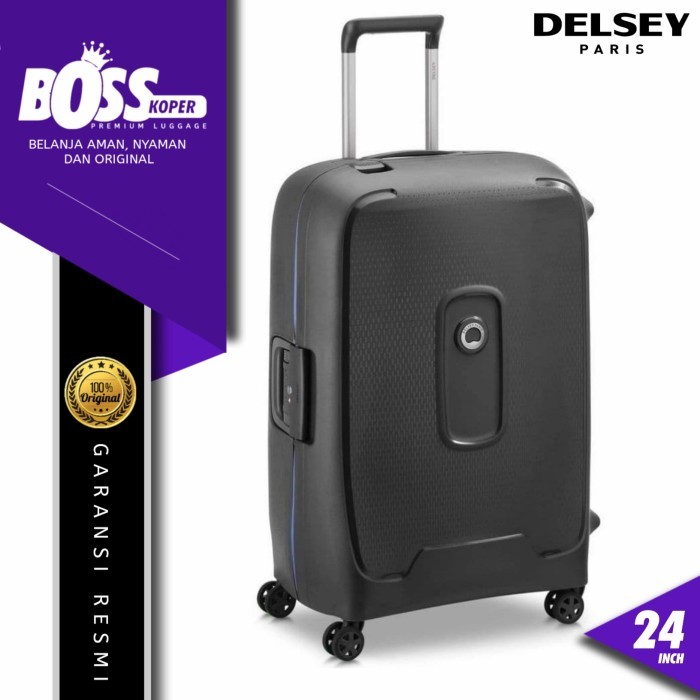 Koper Tanpa Resleting Medium DELSEY (Moncey) Hardcase 24 Inch Frame