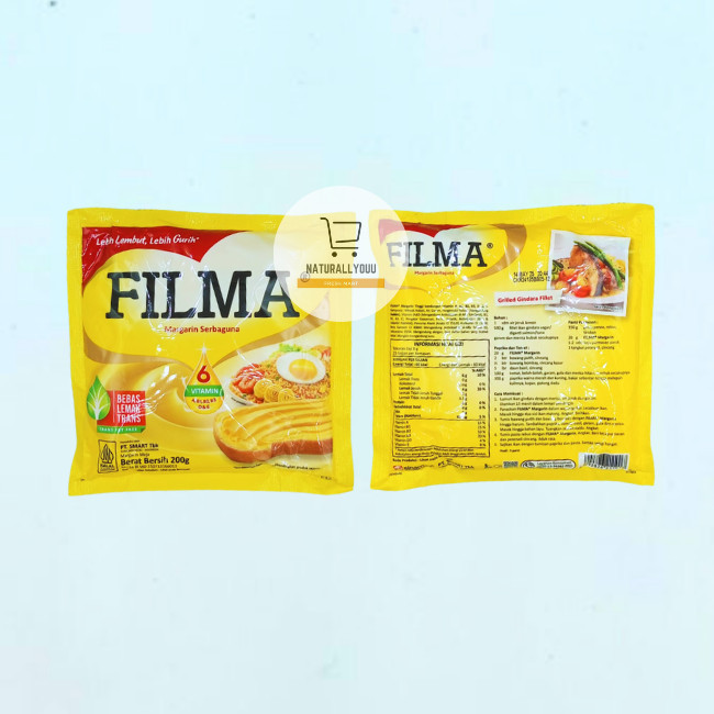 

Filma Margarin Mentega 200Gr Sachet Margarine Serbaguna