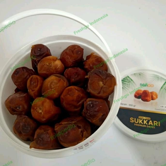 

Baru Kurma Sukkari Ember Premium Royal Fresh Freshgo
