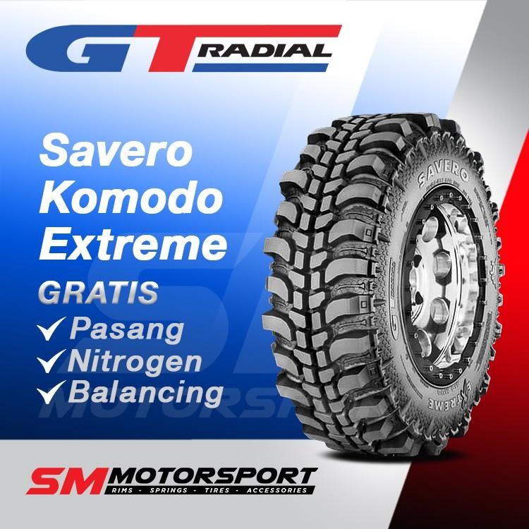 Gt Radial Savero Komodo Extreme 31X10.5 R15 15