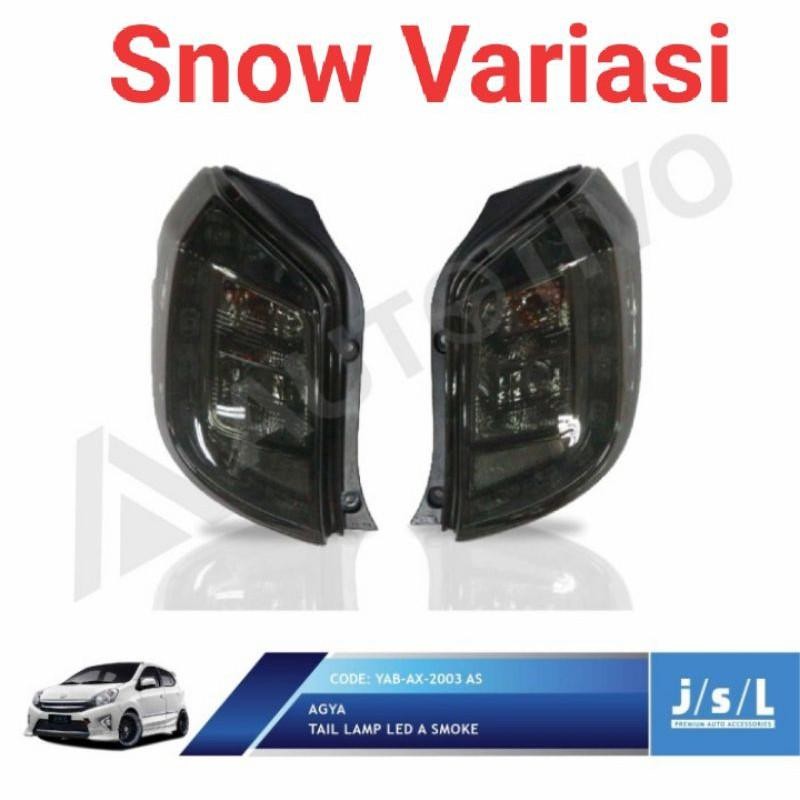 Agya Ayla 2012 2016 Stop Lamp Led Model Smoke Led Bar Jsl