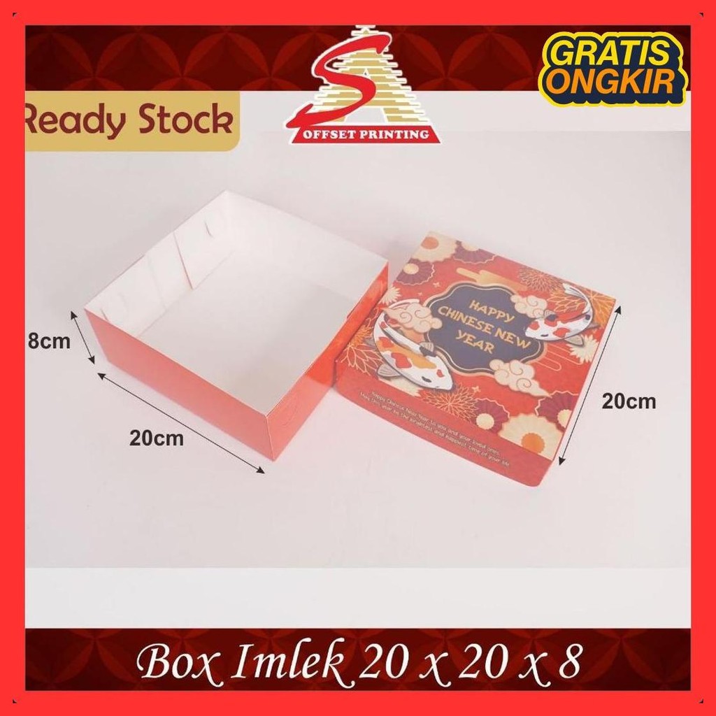 

20X20X8 Box Imlek/Chinese New Year Hari Ini