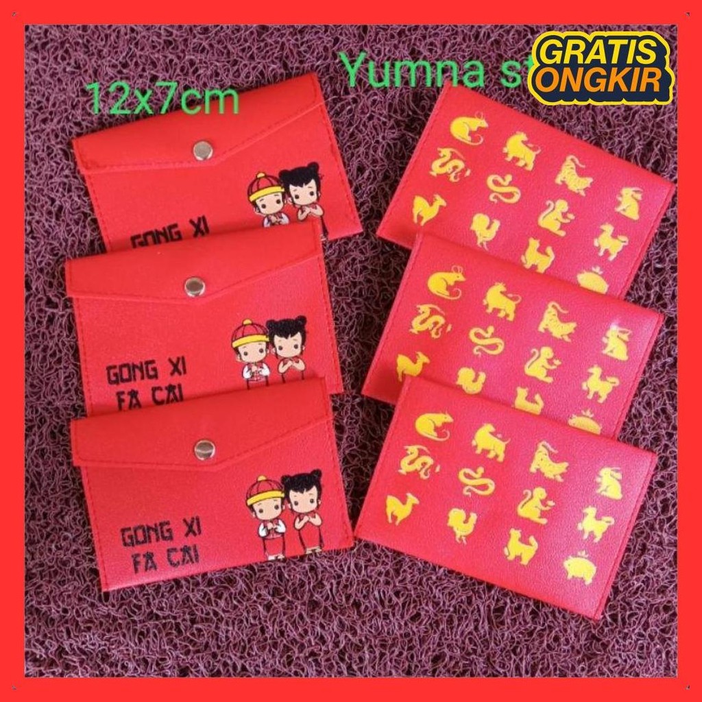 

Dapat 12Pcs Angpao Imlek Medium Atau Dompet Angpao Atau Amplop Imlek Same Day