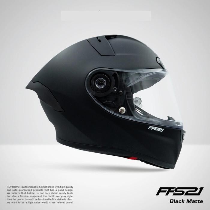 HELM RSV FFS21 BLACK MATTE / HELM FULL FACE / HELM RSV