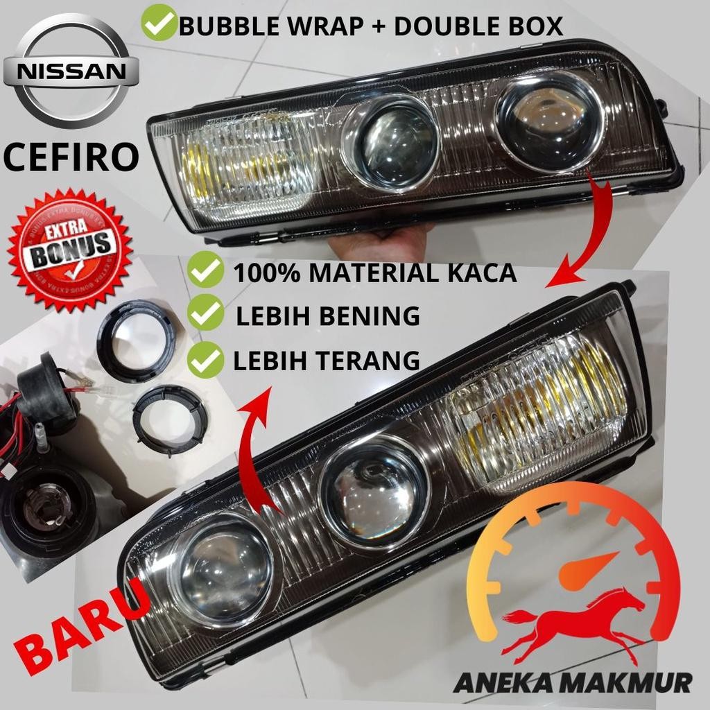 Head Lamp Only Nissan Cefiro 1991 Lampu Depan Nissan Cefiro 1991 215-1137-Ldy