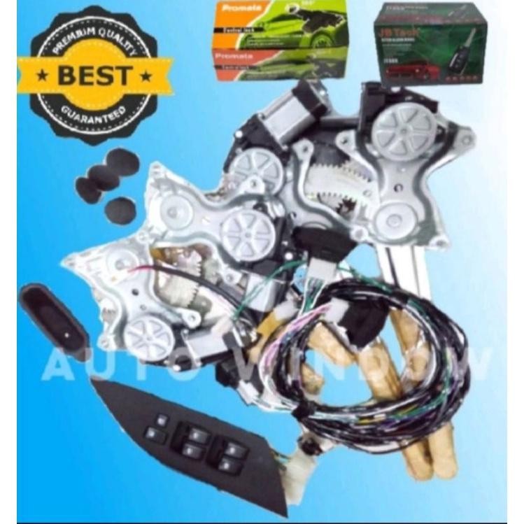 1 Set Power Window Alarm Central Lock Mobil Vios Gen 3 Original Garansi