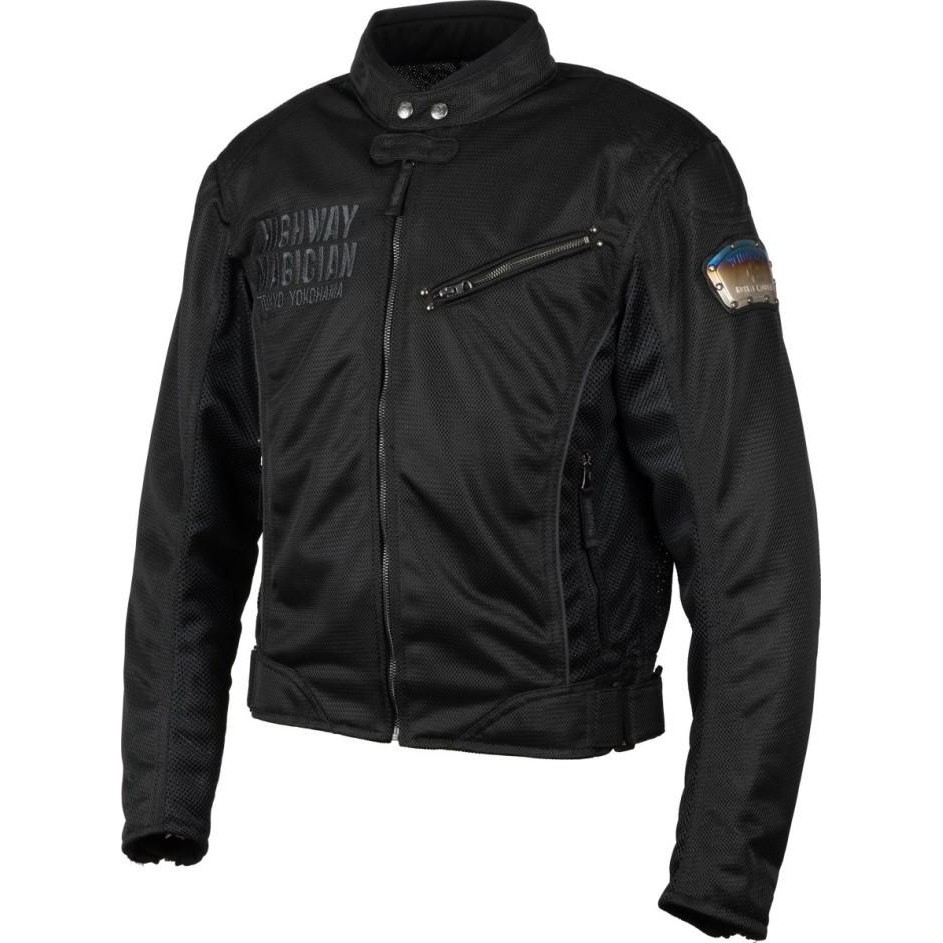 YELLOW CORN YB 3101 BLACK GUNMETAL JACKET