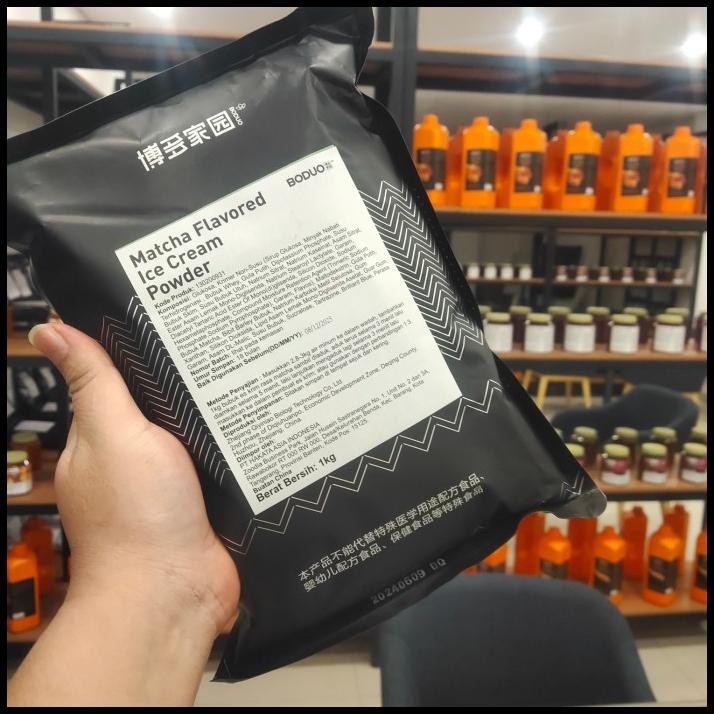 

TERBARU BODUO MATCHA FLAVORED ICE CREAM POWDER SOFT ICECREAM RASA MATCHA !!!!!!