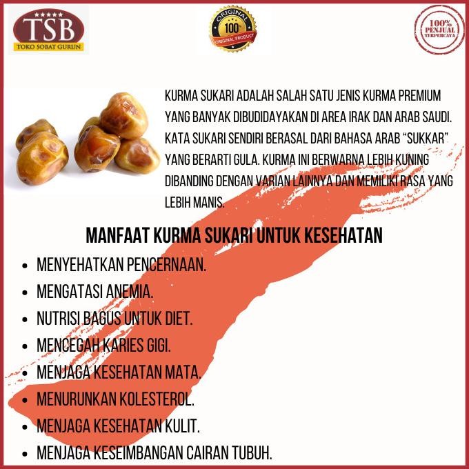 

Baru Kurma Sukari 1Kg | Dari Kemasan Sukari Al Qassim Yang 3Kg