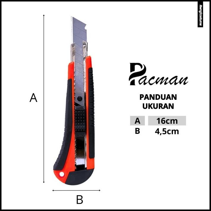 

GRATIS ONGKIR CUTTER PACMAN P-500 / CUTER STAINLESS STEEL / CUTTER PACMAN