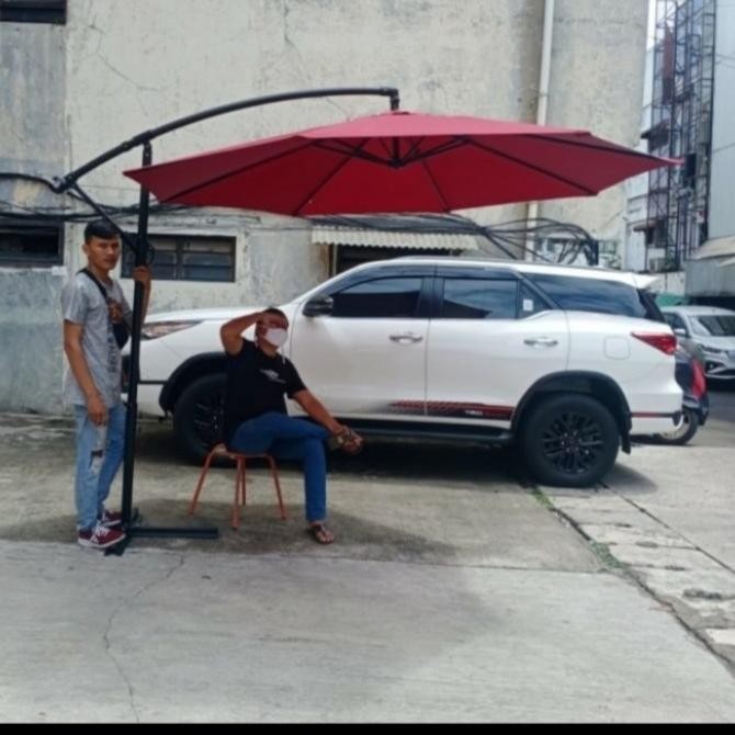 payung tenda gantung/ payung shower angsa, payung pantai, cafe, taman