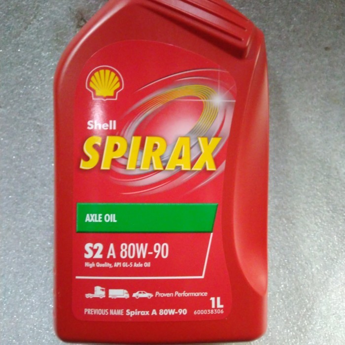 OLI SHELL SPIRAX S2A 80W-90 BUAT OLI GARDAN