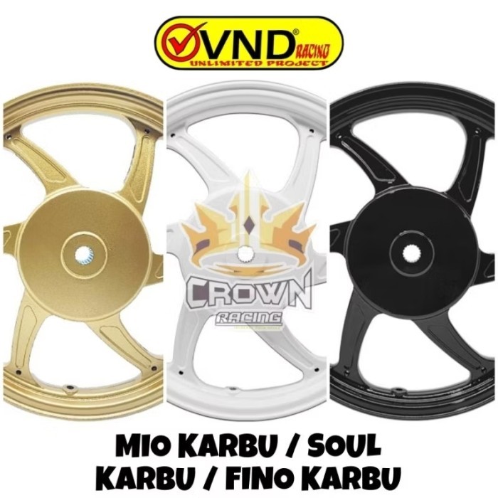 VELG VND SIX STAR RING 14 YAMAHA MIO KARBU MIO J GT FINO KARBU SOUL