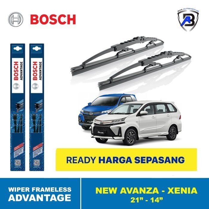 

Wiper Bosch Frameless Mobil All New Avanza Clear Advantage 21" - 14