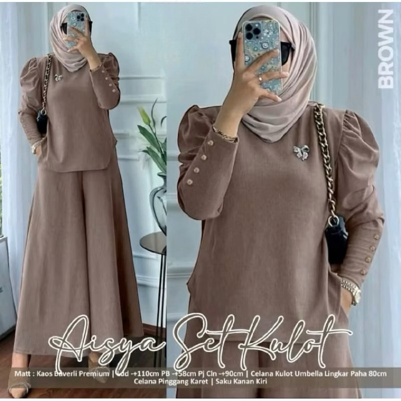 Setelan Wanita Oneset Perempuan Kondangan Pesta Pernikahan Sepasang Wanset Dwsa Setcel Outfit Ibu2 S