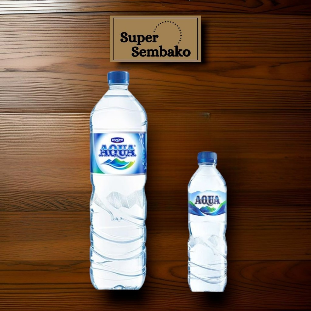 

AIR MINERAL AQUA BOTOL BESAR 600ml 1500ml