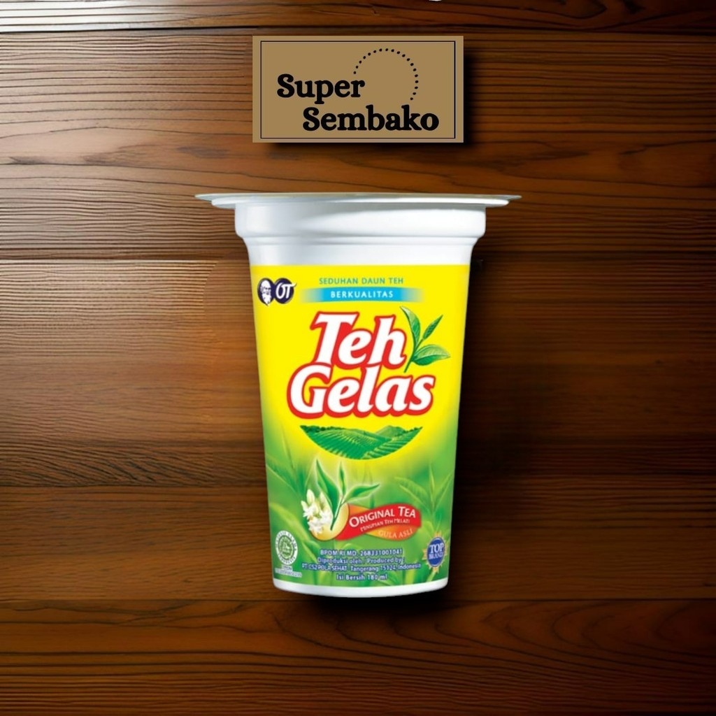 

TEH GELAS ORIGINAL TEA ORANGTUA RASA TEH MELATI 180ml