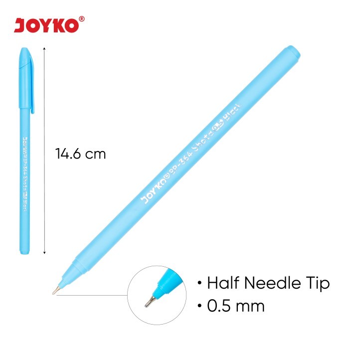 

Joyko Ball Pen 0.5 Shota Pulpen Pen Joyko Bolpoin Bp-364 Pack [4Pcs]