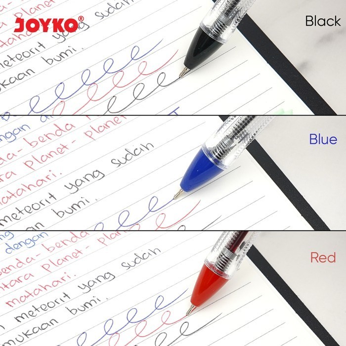 

Joyko Ball Pen Clicker 0.7Mm / Pulpen Bolpoin Pen Joyko Cetek Bp-349