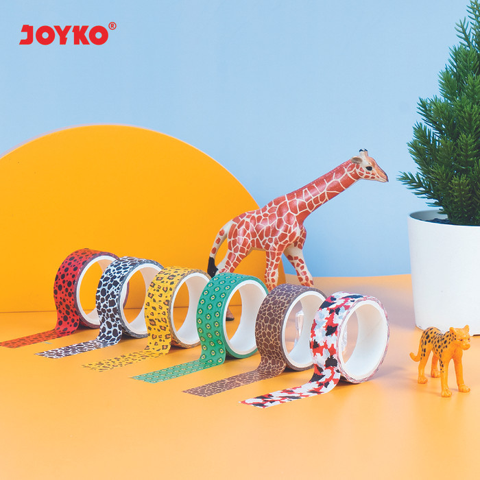 

Joyko Washi Tape Decorative Diy / Selotip Kertas Dekorasi Planner