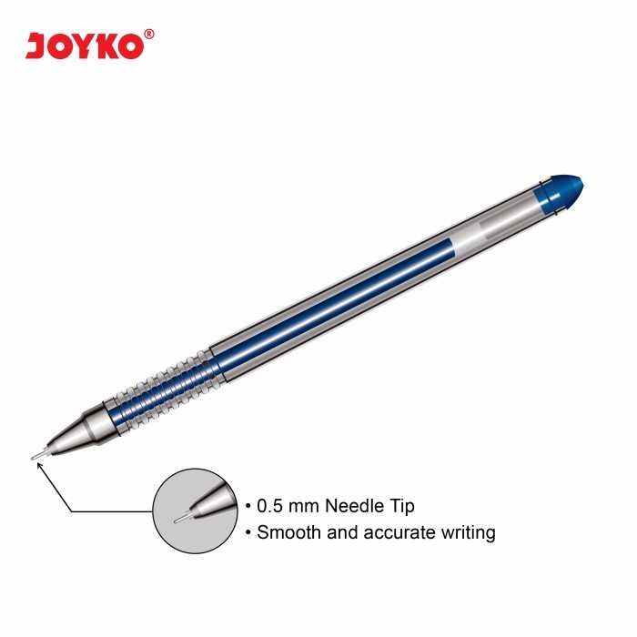 

Joyko Gel Pen Needle Tip Skill Gel 0.5Mm / Pulpen Pen Joyko Jel Gp-262
