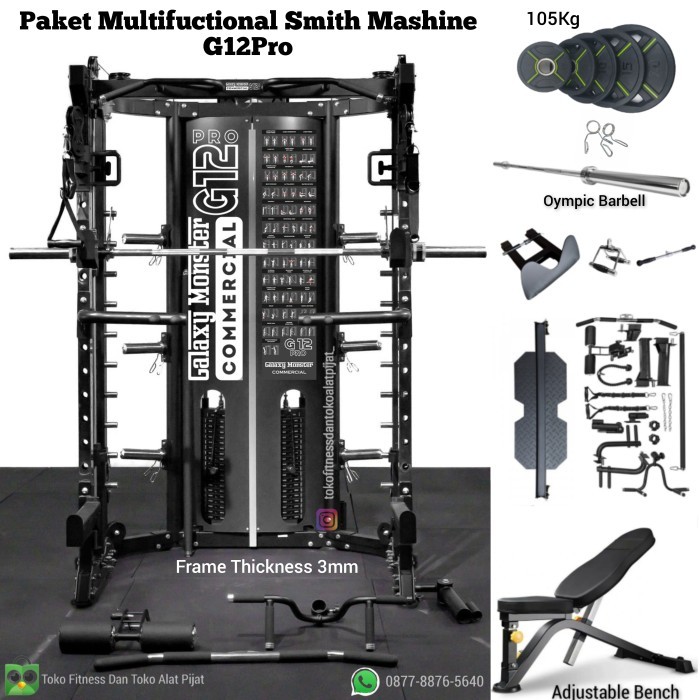 Paket Monster BK3058/G12 + Foot Stepp Row