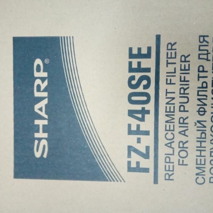 Filter Air purifier SHARP original FZ-F40SFE replacement filter