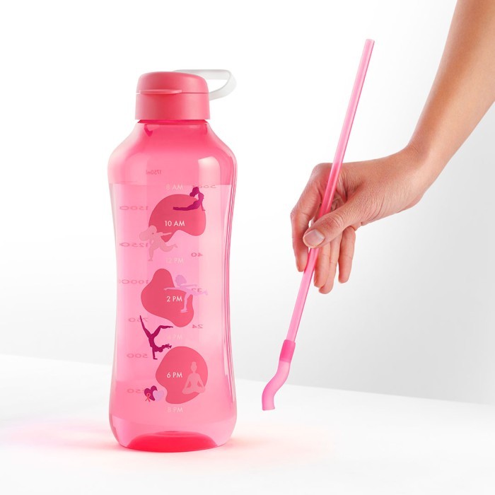 Tupperware Original Aquavibe 2L Botol Minum Pink / Biru / Ungu
