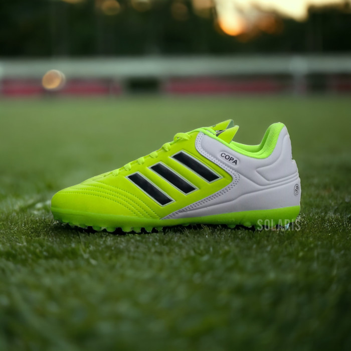Murah Sepatu futsal Gerigi Adidas Copa Hitam gratis kaus kaki Non COD