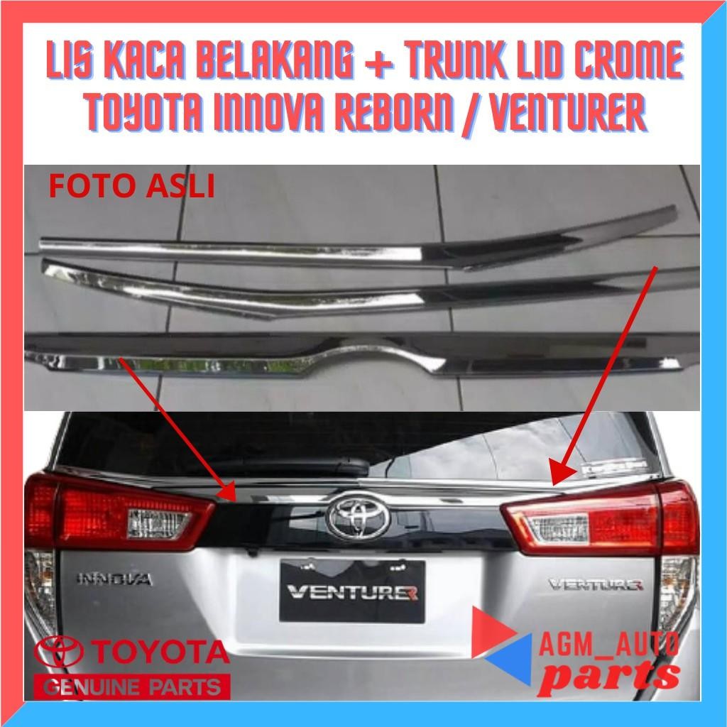Lis Kaca Belakang + Trunk Lid Toyota Innova Venturer/Trunk Lid Innova Reborn/Lis Kaca Belakang