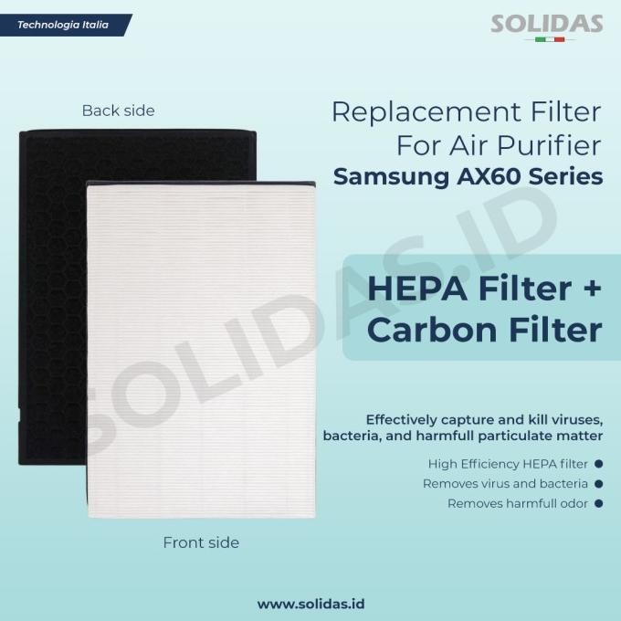 Replacement Filter Air Purifier Samsung AX60 Series / HEPA+Carbon