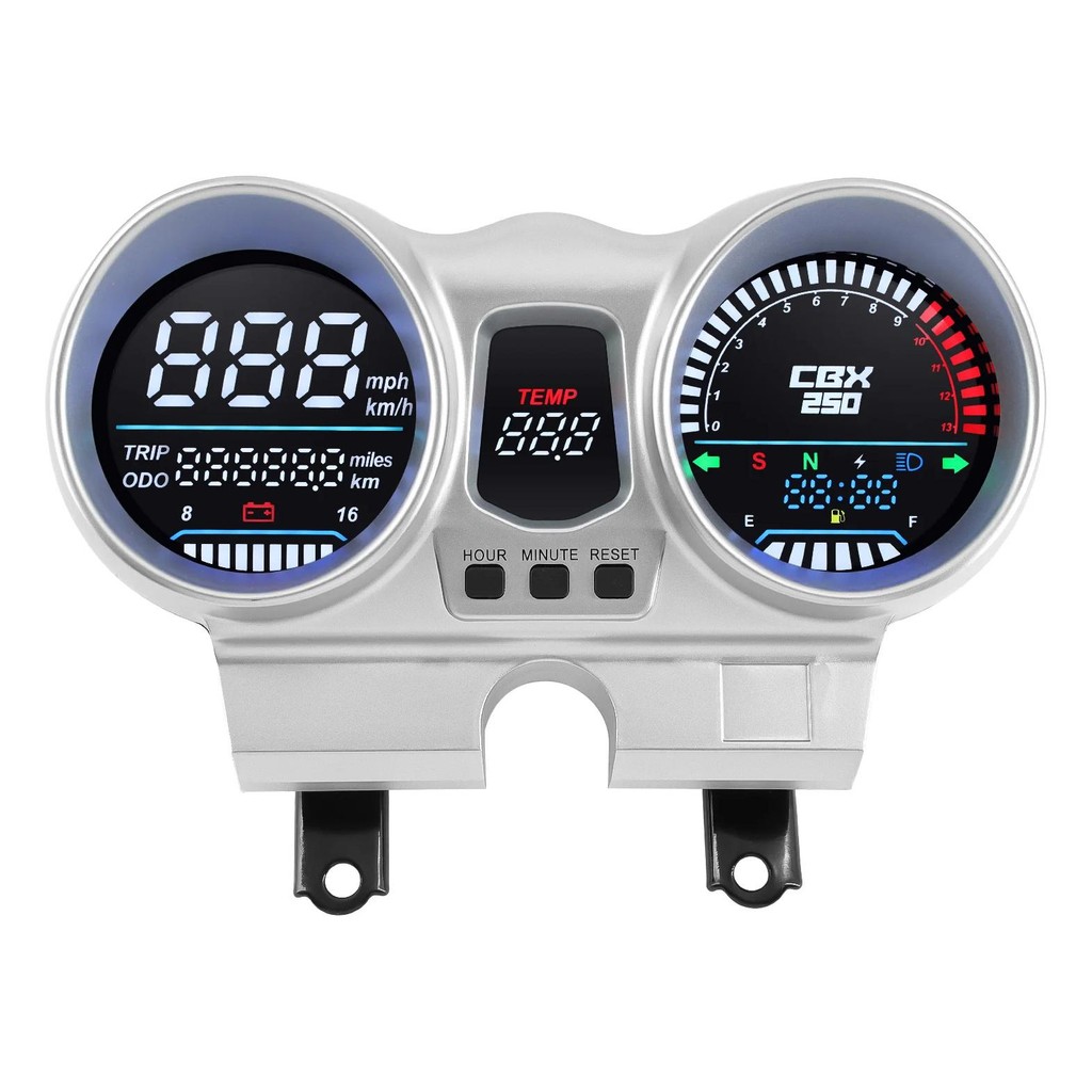 Cbx250 Cbf250 Gauge Motorcycle Tachometer Speedometer Dashboard Oem 37100-Kpf-961 For Honda Cbx250 C