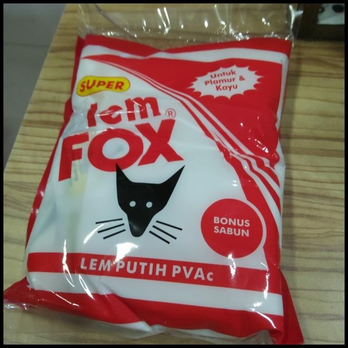 

GRATIS ONGKIR LEM FOX PUTIH 700GR !