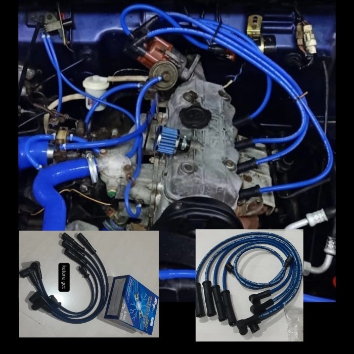 TERLARIS kabel busi racing mobil suzuki katana