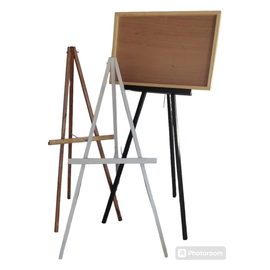 

TERBARU! easel 110/46 lebar ambalan 3 cm beberapa varian warna, Standing kayu 110/46 : Standing