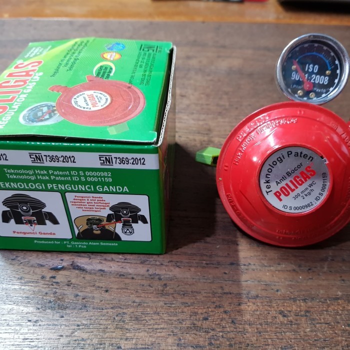 REGULATOR POLIGAS DOUBLE LOCK