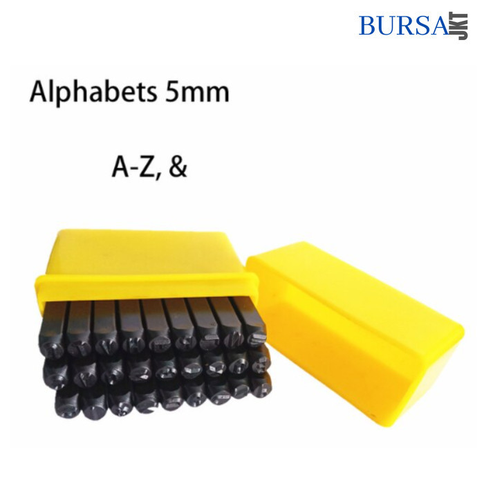 

PROMO! STEMPEL CETAKAN KETOK HURUF NOMOR A-Z LOBANG BAJA KULIT DLL