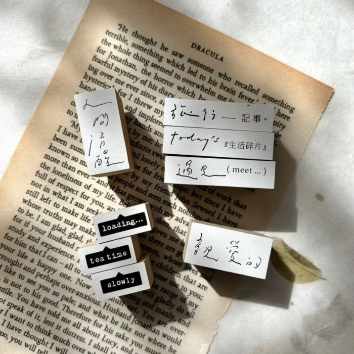 

PROMO! Pion Write and Write Series Rubber Stamp