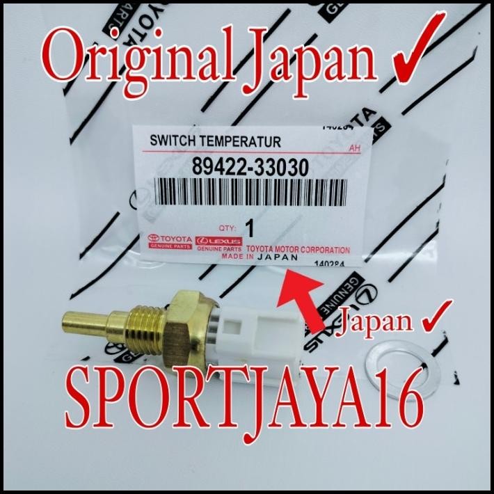 DISKON SWITCH TEMPERATUR SENSOR ECT TOYOTA HILUX ALTIS ORIGINAL 