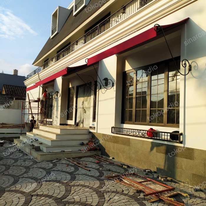 Canopy kain bahan import spain