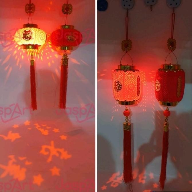 Sale Gantungan Lampion Imlek 2023 Hiasan Imlek Gantungan Lampion Merah Fuk